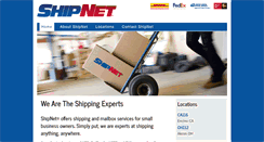 Desktop Screenshot of myshipnet.com